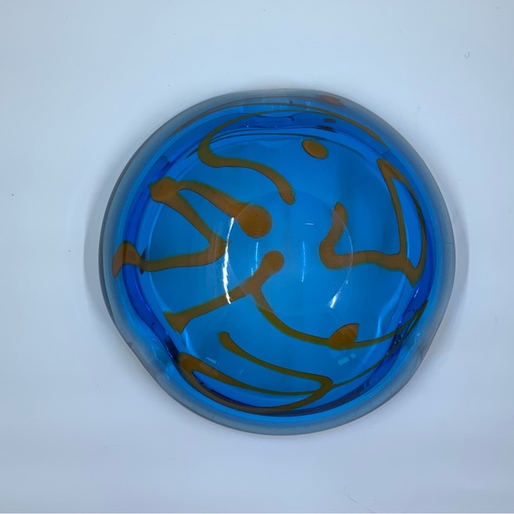MCM ART GLASS ASHTRAY - Picture 3 of 4